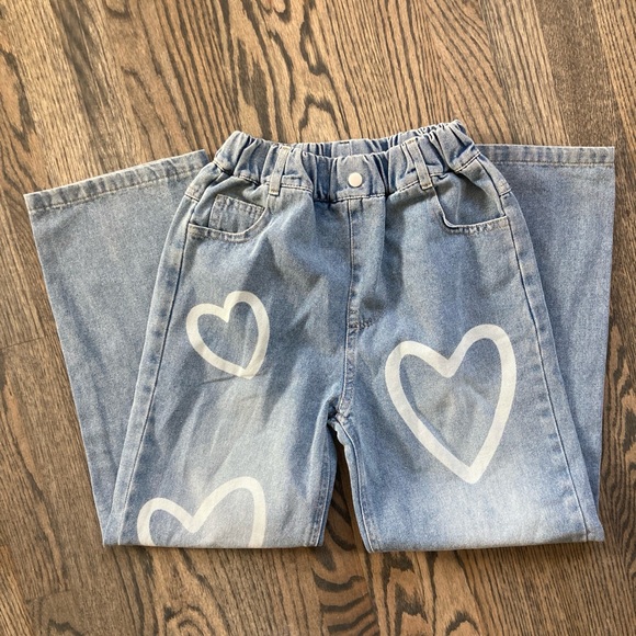 Girls wide legged jeans - Picture 3 of 3